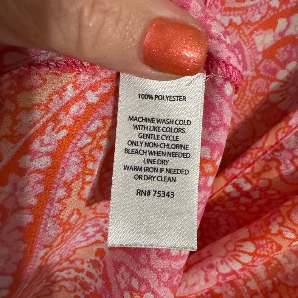 Cynthia Rowley Gorgeous Sleeveless Top SMALL #R - Picture 6 of 6